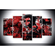 Fight Club Wall Art | Canvas Painting Framed | Free Shipping