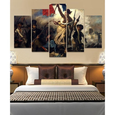 French Revolution Wall Art Canvas Painting Framed