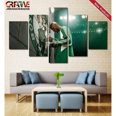 Kevin Garnett Wall Art Painting Canvas Celtics Poster Decor