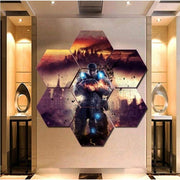 Gears War Wall Art Canvas Painting Framed