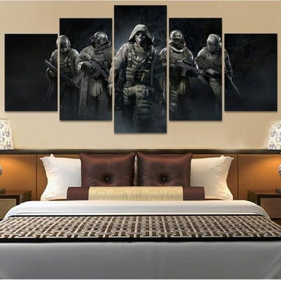 Ghost Recon Wall Art Canvas Painting Framed