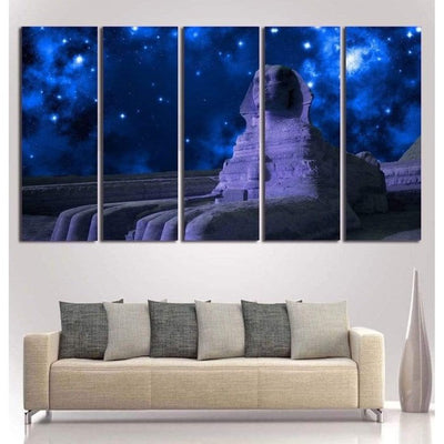 Great Sphinx Giza Canvas Art Prints Poster Painting Framed