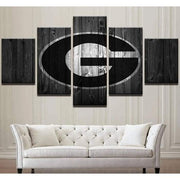 Green Bay Packers Wall Art Painting Canvas Picture Poster-SportSartDirect-