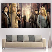 Heroes Canvas Art Prints Poster Painting Framed