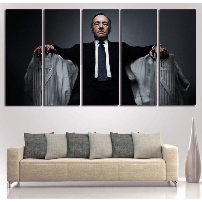 House Cards Canvas Art Prints Poster Painting Framed