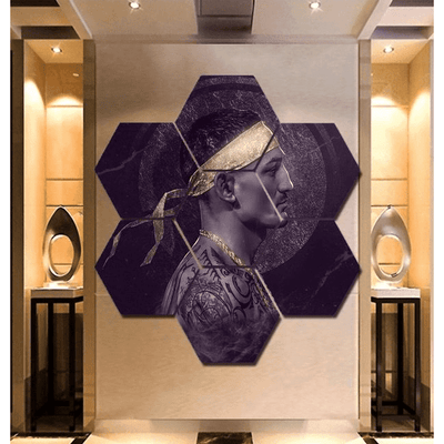 Max Holloway Wall Art Canvas Decor UFC Poster Framed Free Shipping