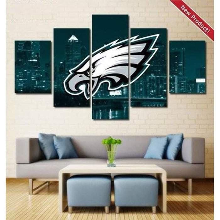 Philadelphia Eagles Wall Art Painting Canvas Poster | Free Shipping-SportSartDirect-