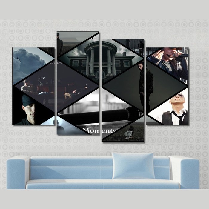 NF Canvas Framed Hip Hop Decor Wall Art