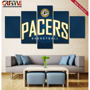 Indiana Pacers Wall Art Canvas Painting Poster Home Decor Framed