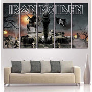 Iron Maiden Canvas Art Prints Poster Painting Framed