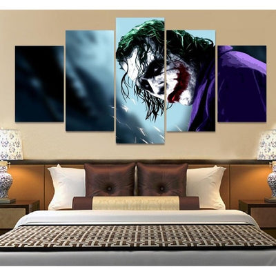 Joker Dark Knight Wall Art Canvas Painting