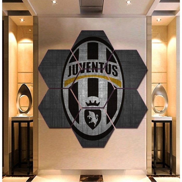 Juventus FC Wall Art Canvas Painting Framed Free Shipping