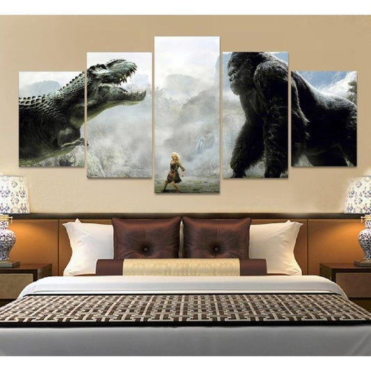 King Kong Wall Art Canvas Painting