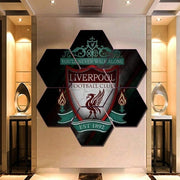 Liverpool F.C. Wall Art Canvas Painting Framed Free Shipping