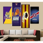 LSU, Redskins, Suns Canvas Home Decor Framed