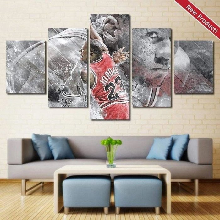 Michael Jordan Canvas Art Home Decor Poster Free Shipping
