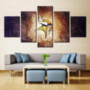 Minnesota Vikings Canvas Art Framed Decor
