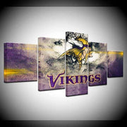 Minnesota Vikings Wall Art Canvas Painting Poster | Free Shipping-SportSartDirect-Minnesota Vikings Fan Art