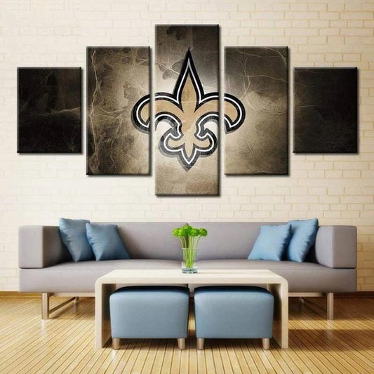 New Orleans Saints Wall Art Canvas Home Decor