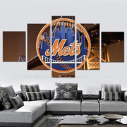 New York Mets Canvas Wall Art Decor Painting Framed