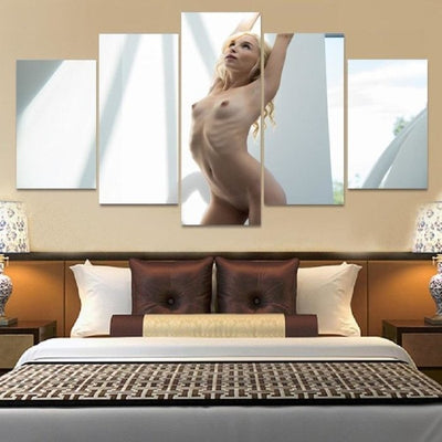 Nude Sexy Pornstar Naked Piper Perri Canvas Painting Framed
