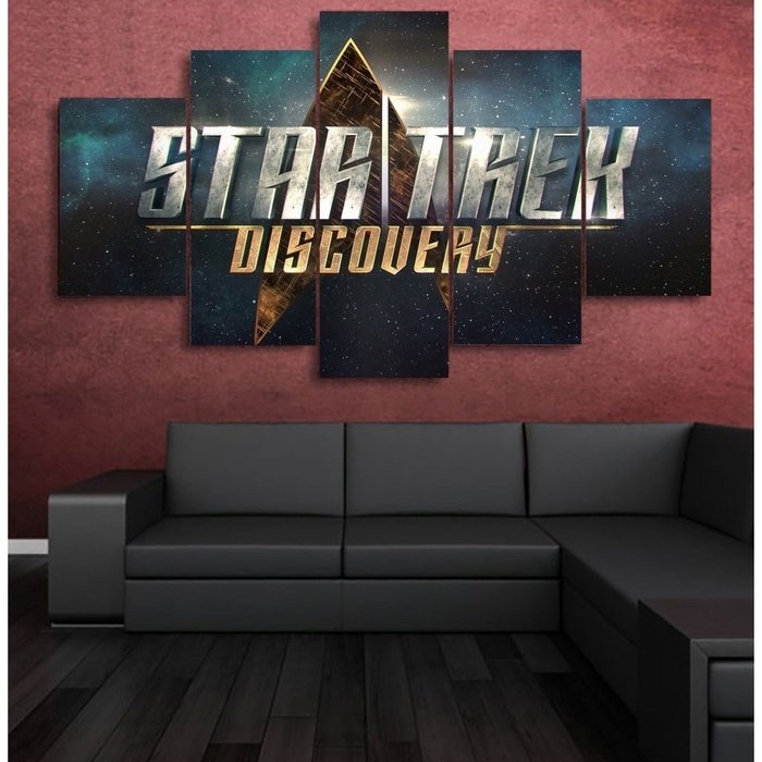 Star Trek Discovery Canvas Poster Print Home Decor