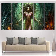 StarCraft Canvas Art Prints Poster Painting Framed