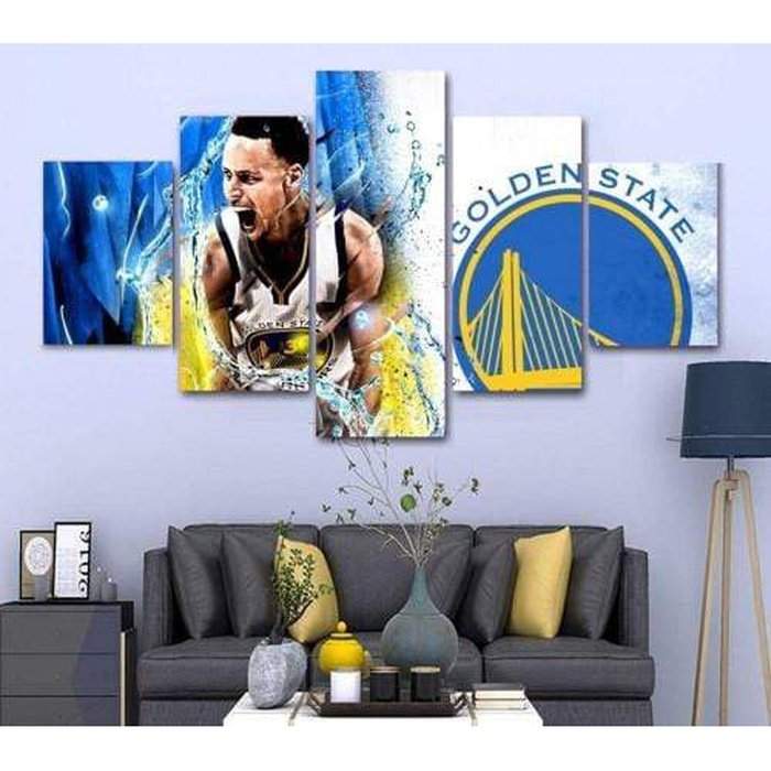 Stephen Curry Canvas Wall Art Painting Home Decor Framed-SportSartDirect-