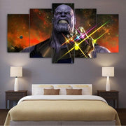 Supervillain Thanos Canvas Wall Art Decor Painting Framed