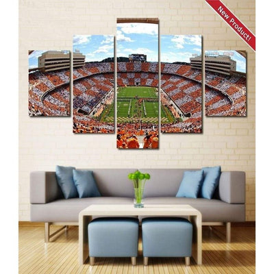 Tennesse State Stadium Wall Art Canvas Painting Framed Home Decor