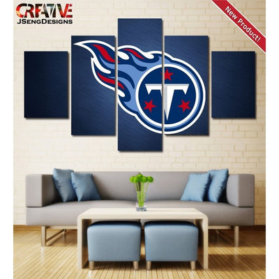 Tennessee Titans Wall Art Painting Canvas Home Decor Poster
