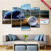 Texas Rangers Wall Art Canvas Decor Poster | Free Shipping-SportSartDirect-