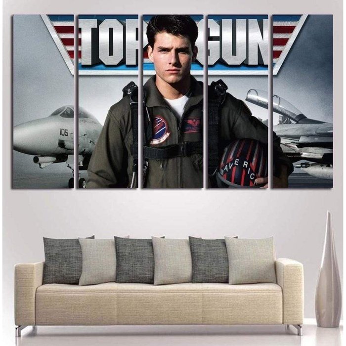 Top Gun Tom Cruise Canvas Art Prints Poster Painting Framed