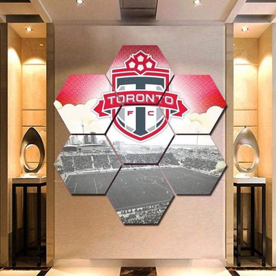 Toronto FC Wall Art FTC Canvas Painting Framed