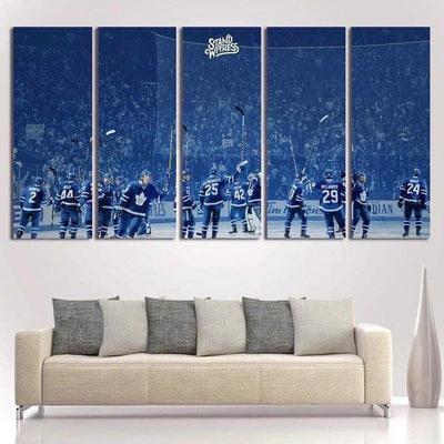 Toronto Maple Leafs Canvas Painting Wall Art Framed