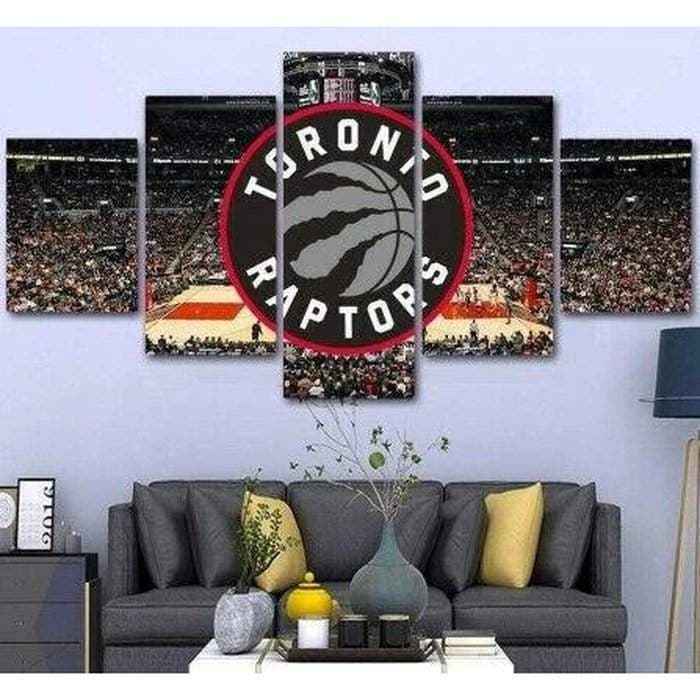 Toronto Raptors Decor Wall Art Canvas Framed-SportSartDirect-Toronto Raptors Wall Art