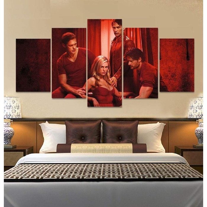 True Blood Wall Art Canvas Painting Framed Home Decor