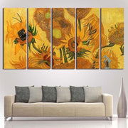 Van Gogh Flowers Canvas Art Prints Poster Painting Framed