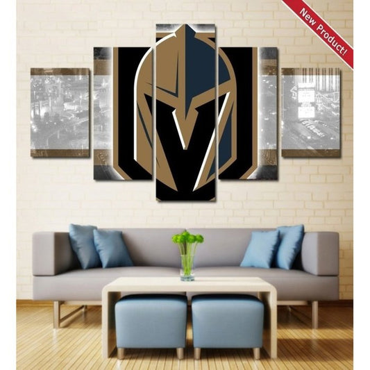 Vegas Golden Knights Canvas Decor Wall Art Framed