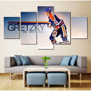 Wayne Gretzky Wall Art Hockey Painting Canvas Home Decor Poster
