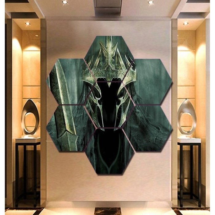 Witch-king Angmar Lord Rings Wall Art Canvas Framed