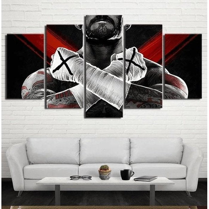 WWE CM Punk Wall Art Canvas Painting Poster Framed