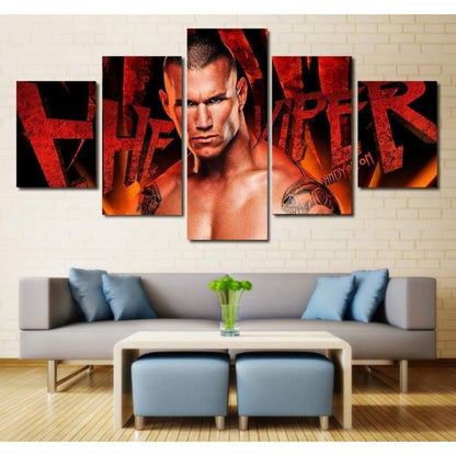 WWE Randy Orton Wall Art Canvas Painting Framed